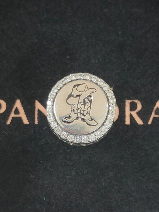 Pandora Jewelry - Pandora Texas Cowboy Charm Bead S925 Silver with box